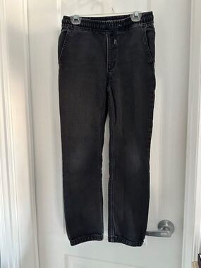 GAP Black Denim Chino Pants Boys Size L